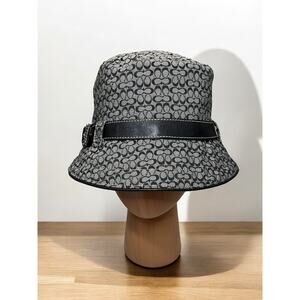 Y2K Coach FS2793 Mini Signature Crusher Hat Size M/L